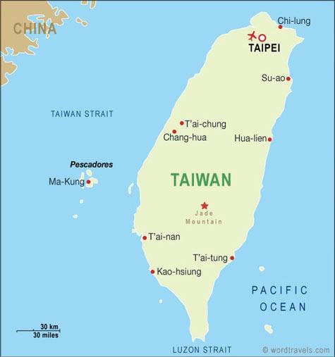 台湾桃園国際空港地図
