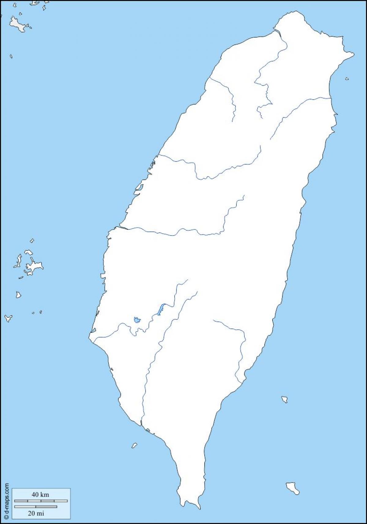 地図は台湾の概要